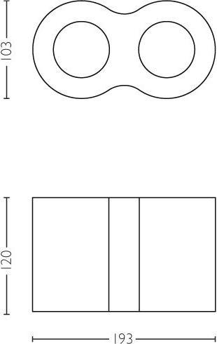 Actual product image Philips Hue Pillar Base BT (700 lm, GU10)