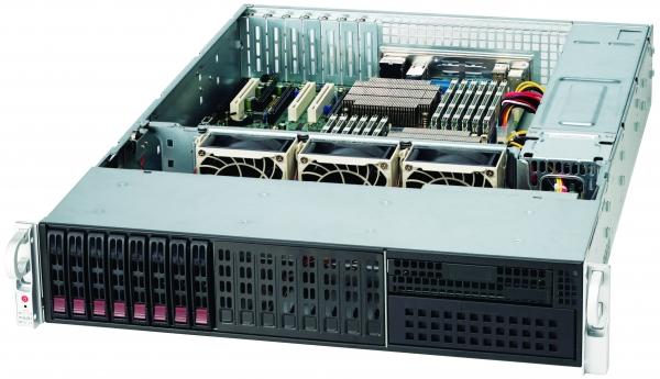 Image du produit Supermicro SC213 LT-600LPB - montage en rack - 2U