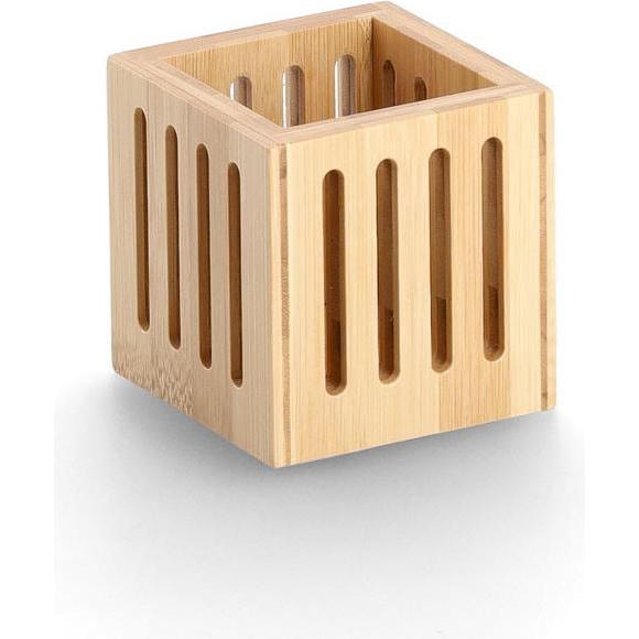 Zeller Present, Schreibtisch Accessoire, Stiftehalter, Bambus
