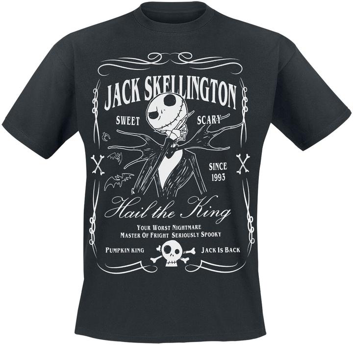 Produktbild The Nightmare Before Christmas Jack Skellington - Label (M)