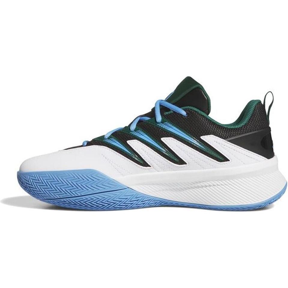Adidas, Unisex, Scarpe da palestra, Dame Certified 3 Basketballschuhe (46), Bianco