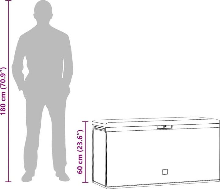 Image du produit vidaXL Aufbewahrungsbox