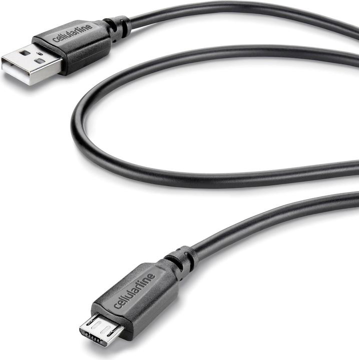 Actual product image Cellularline USB A - Micro USB B (1 m, USB 2.0)