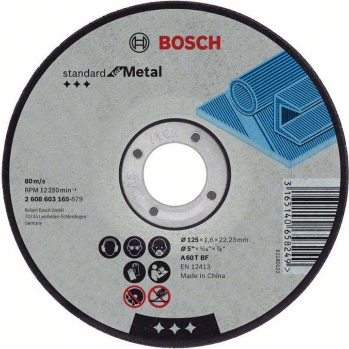 Image du produit Bosch Professional Zubehör Disque à tronçonner PRO Metal, 180 x 3 x 22,23 mm