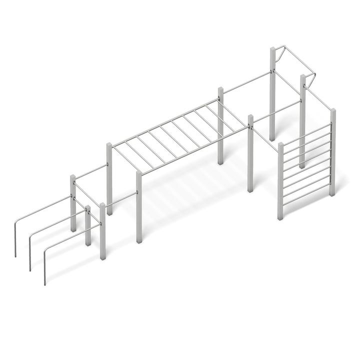 Immagine prodotto Playparc Stazione di Calisthenics "Hyper Crazy-Bars