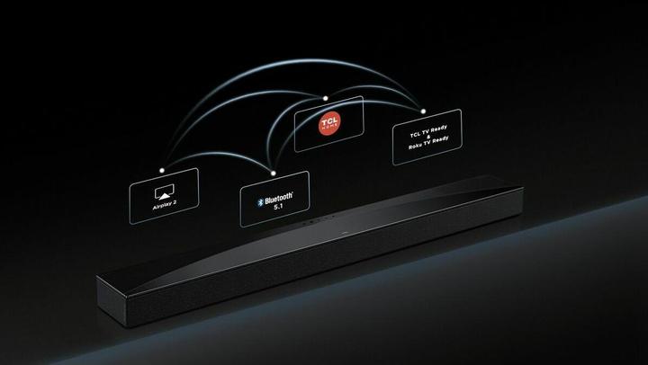 Actual product image TCL Q75H Q Class 5.1.2 Channel Sound Bar with Dolby Atmos, Ray Danz Technology, and Wireless Subwoofwer (620 W, 5.1.2 Channel)