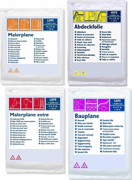 Nutritional values and ingredients Magni Building tarpaulin LDPE 30my 50m² (12.50 m, 4000 mm)