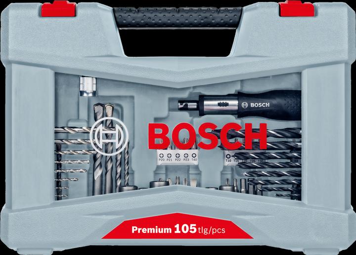 Produktbild Bosch Professional Zubehör 105-tlg. Premium X-Line Bohrer- und Schrauber-Set (6 mm, 10 mm, 7 mm, 3 mm, 5 mm, 8 mm, 9 mm, 4 mm)