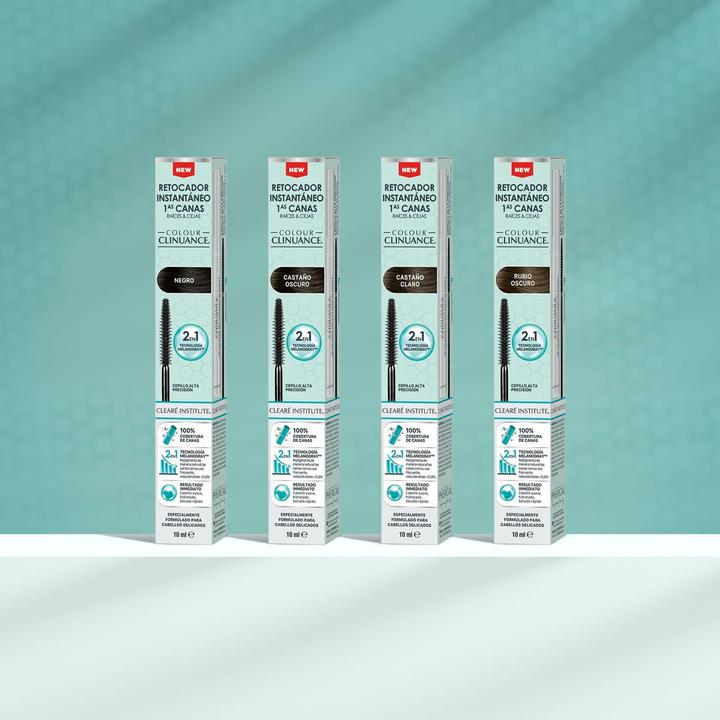 Actual product image Clearé Institute Colour Clinuance Instant Gray Root Brow Retoucher Dark Brown 10 Ml (Dark Brown)