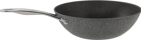 Actual product image Ballarini 75002-815-0 Pan Wok/Frying Pan Round (Wok, Stainless steel, 30 x 12.10 cm)