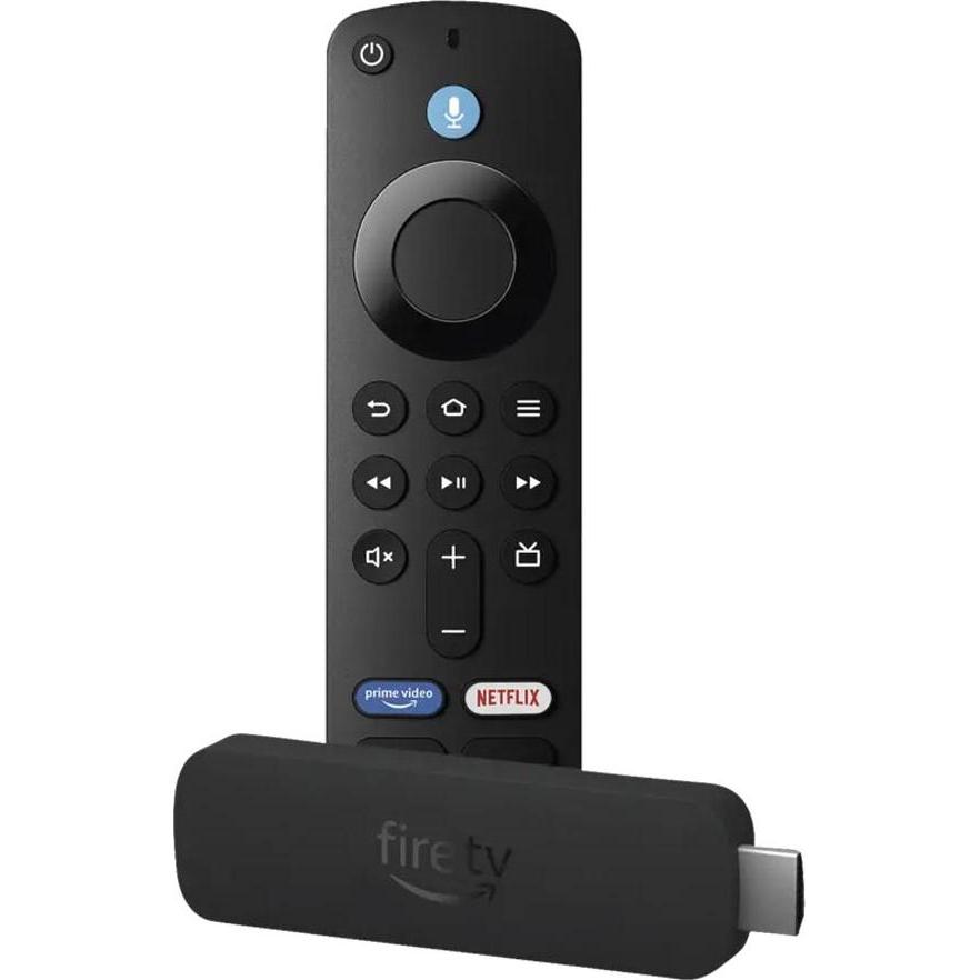 Amazon Fire TV Stick 4K Plus für Wi-Fi 6, HDR10+ (8 GB), Box per lo streaming, Nero