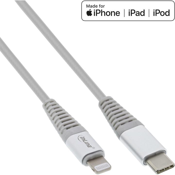 Actual product image InLine USB-C Lightning cable (2 m)