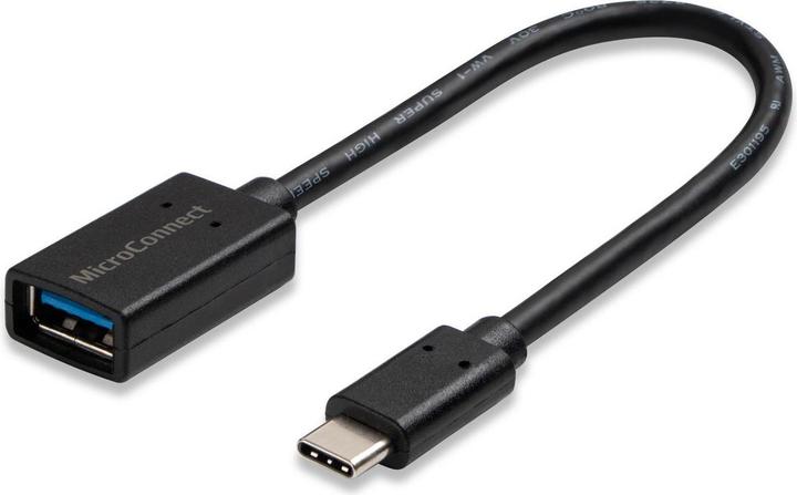 Produktbild MicroConnect USB SuperSpeed Verlängerungskabel (0.20 m, USB 3.2 Gen 2)
