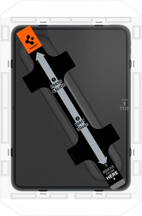 Image du produit Spigen Glas.TR iPad 10.9 2022 "EZ FIT" szkło hartowane z ramką AGL05554 (1 pcs, Apple iPad 2022 (10e génération))