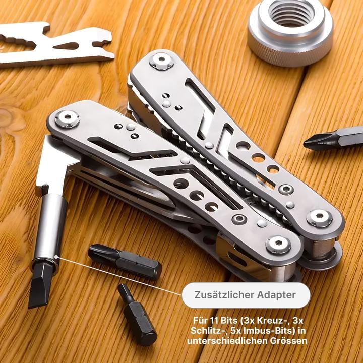 Produktbild Hermex 24in1 Multifunktions-Zange Multifunktions-Messer Multifunktionswerkzeug (24 Funktionen)