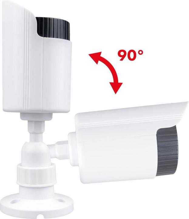 Produktbild Maclean Set mit zwei Attrappen von Röhrenkameras IR1800 WT