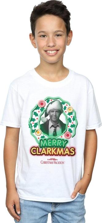Produktbild National Lampoon´s Vacation National Lampoon's Christmas Vacation Greyscale Clarkmas TShirt Jungen (152, 158)
