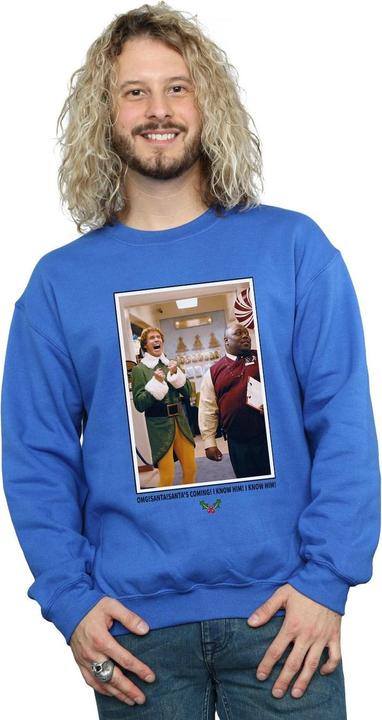 Produktbild Elf OMG Santa Photo Sweatshirt (5XL)