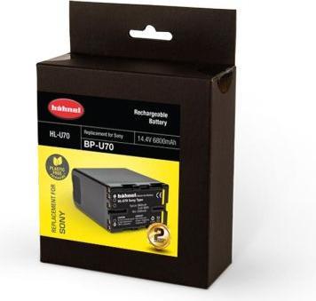 Image du produit Hähnel La batterie de l'appareil photo Fototechnik HL-U70 remplace la batterie d'origine (appareil photo) (Batterie de l'appareil photo)