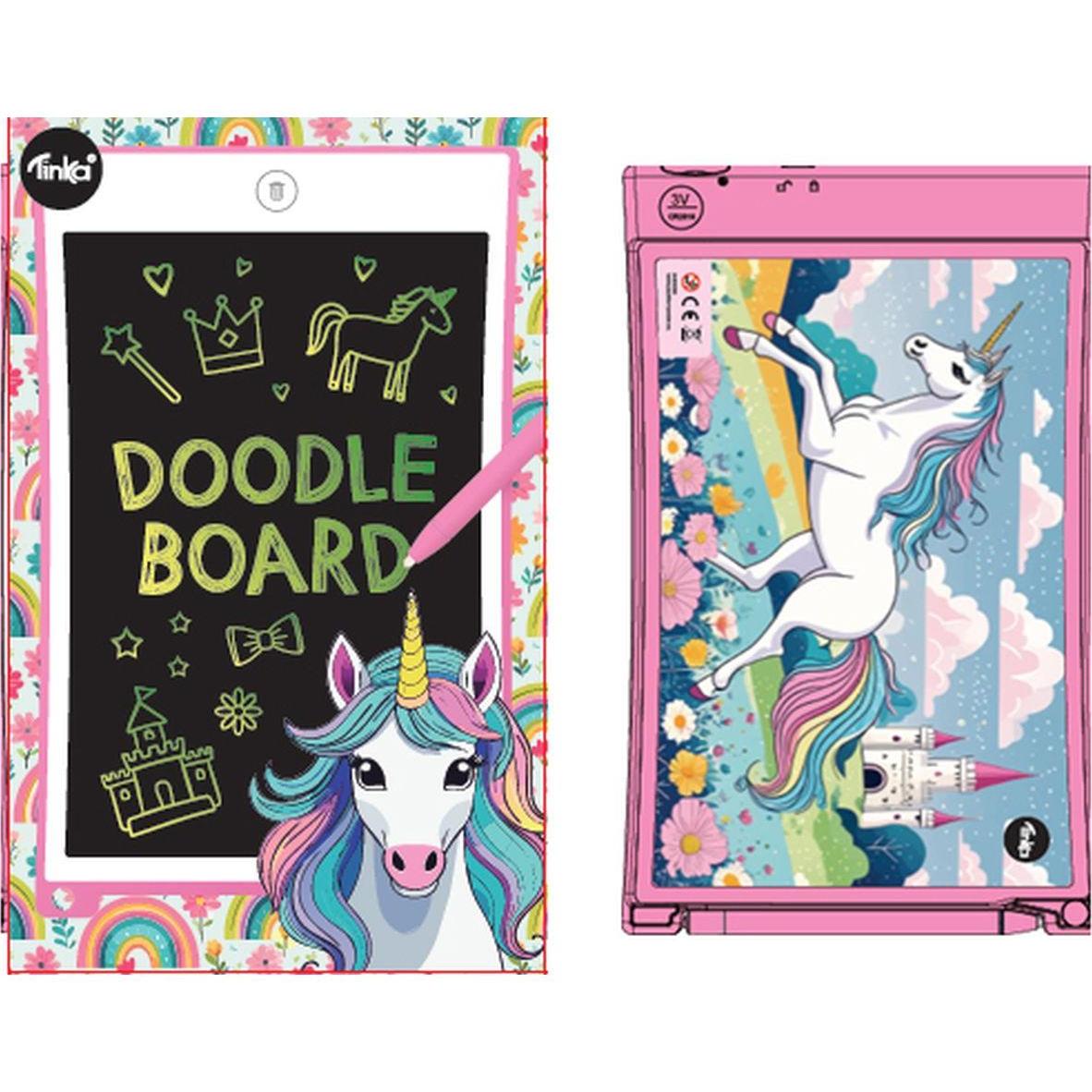 Thumbnail - Tinka Magic Tinka - Drawing Tablet - LCD Screen - Unicorn (8-801089)