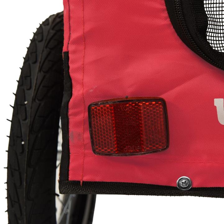 Actual product image vidaXL Fahrradanhänger Hund