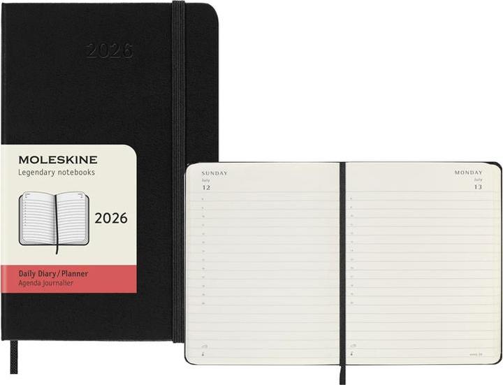Produktbild Moleskine Daily (A6, Pocket 9x14, 1 Tag / 1 Seite)