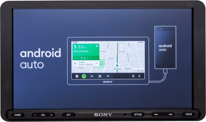 Produktbild Sony XAV-AX8150 Autoradio (Android Auto, Apple Carplay)