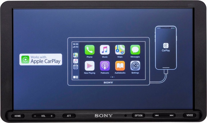 Produktbild Sony XAV-AX8150 Autoradio (Android Auto, Apple Carplay)