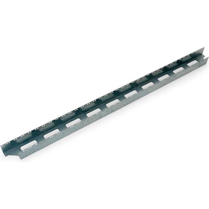 Triton RAX-VP-X18-X2 - Vertikaler C-Kabelführungskanal verzinkt, 18 HE, Serverschrank Zubehör, Silber