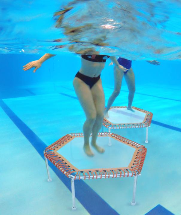 Actual product image Sport-Thieme Water Trampoline Hexagonal