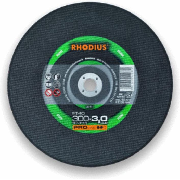 Rhodius, Sägeblatt, Freihand Trennscheibe gerade FT40 Ø 350 x 4,0 x 25,40mm