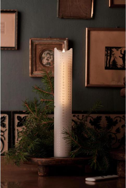 Image du produit Sirius Bougie LED Advent Calendar Blanc, 29 cm (1x)