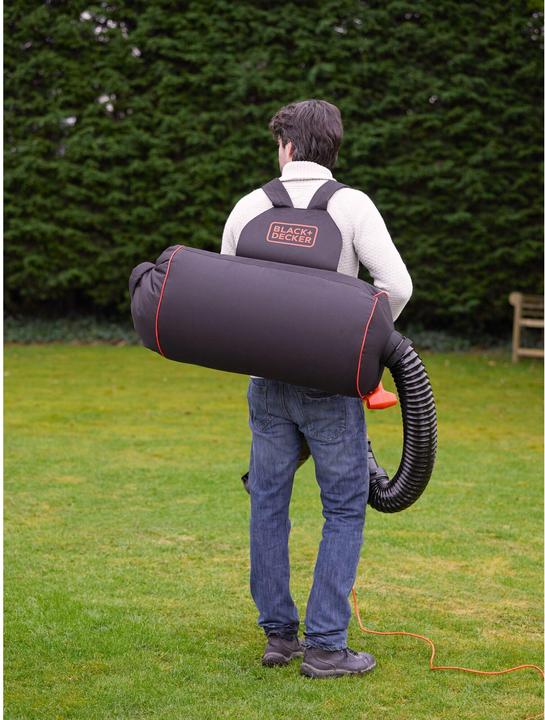 Actual product image Black & Decker Gwbp1xj (Leaf vacuum cleaner + leaf blower)