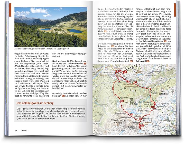 Produktbild Wanderführer Bozen, Sarntal, Ritten, Eppan, Kalterer See, Seiser Alm, Rosengarten, 55