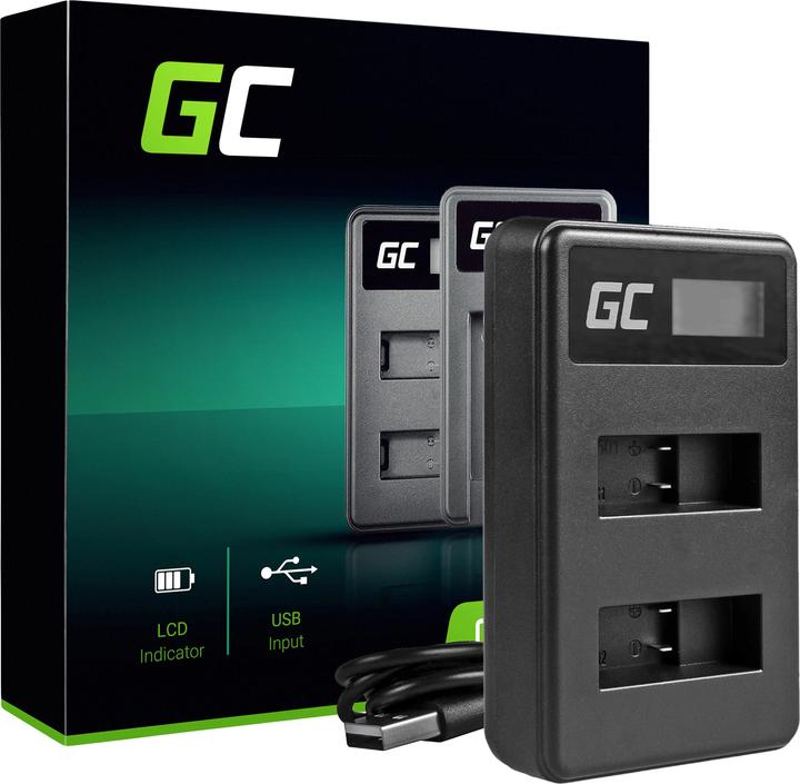 Image du produit GreenCell Chargeur de caméra AHBBP-501 pour GoPro HD Hero5 Hero6 - 4.35V - 0.6A - 2.5W