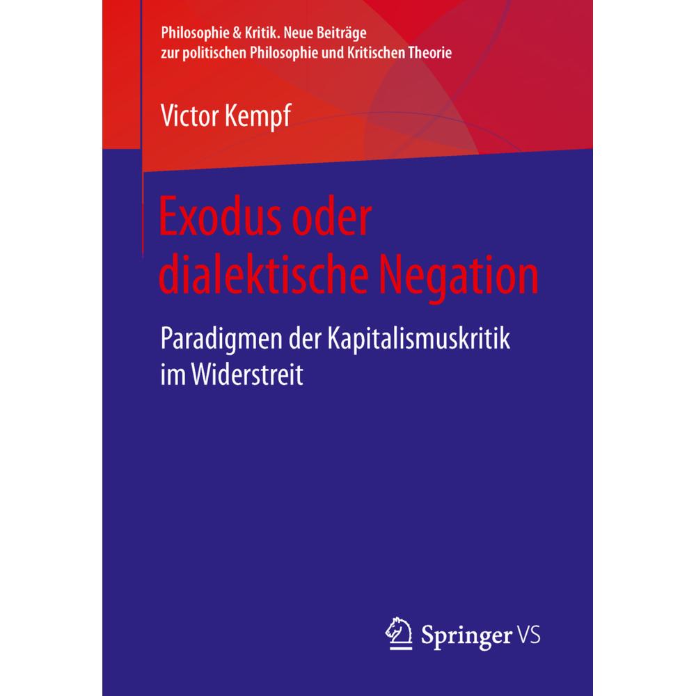 Exodus oder dialektische Negation, Fachbücher von Victor Kempf