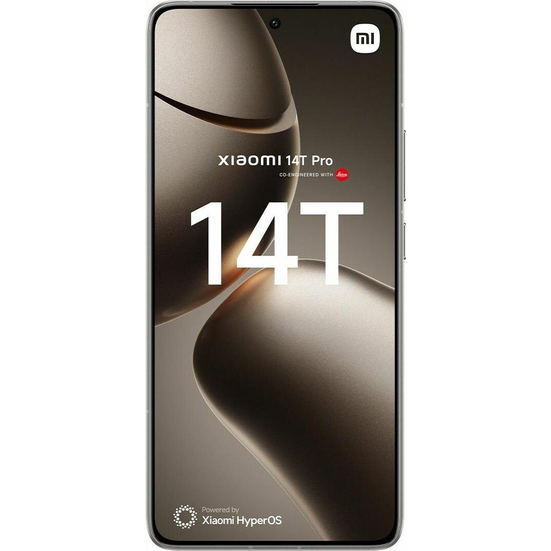 Xiaomi 14T Pro (512 GB, Titan Gray, 6.67", Dual SIM, 5G), Smartphone, Grau