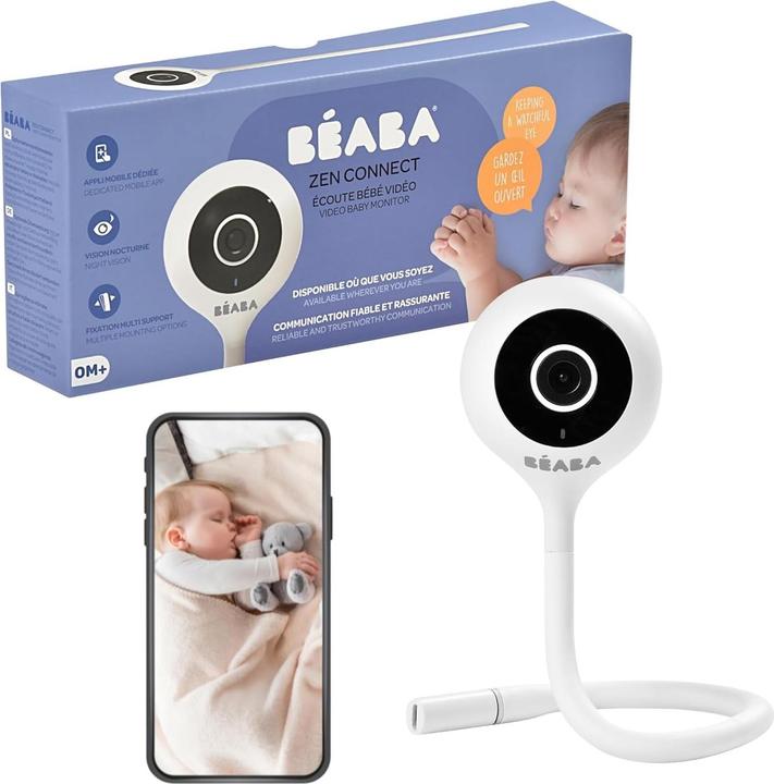 Immagine prodotto Beaba Video Baby Monitor Zen (Video e audio, 300 m)