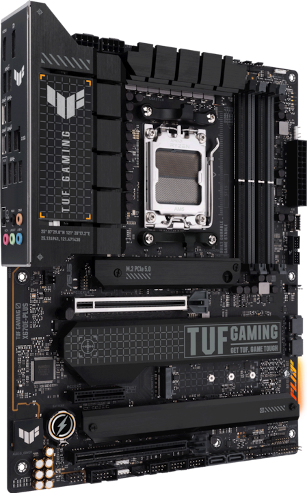 Actual product image ASUS TUF Gaming X670E-Plus (AM5, AMD X670E, ATX)