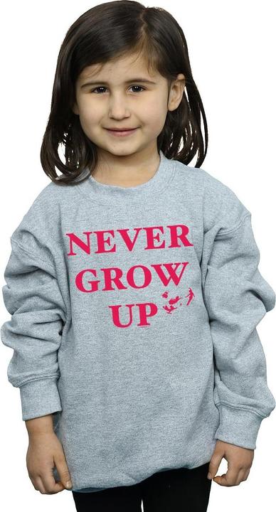 Produktbild Disney Peter Pan Never Grow Up Sweatshirt Mädchen (128)