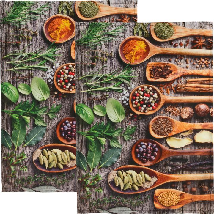 Épices, Marron-beige, Multicolore