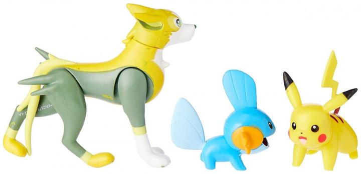 Immagine prodotto Jazwares Pokémon Battle: Mudkip, Pikachu, Boltund