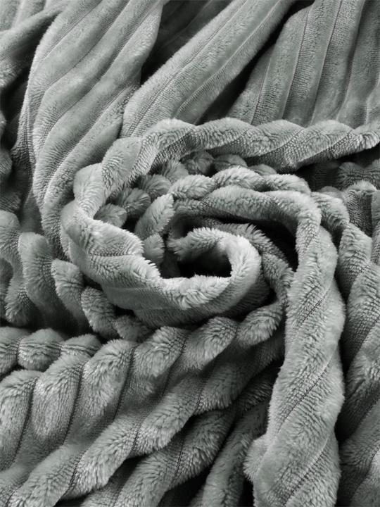 Produktbild Aspero 2 Spannbettlaken aus Streifen-Flanell Parana (160 x 200 cm)