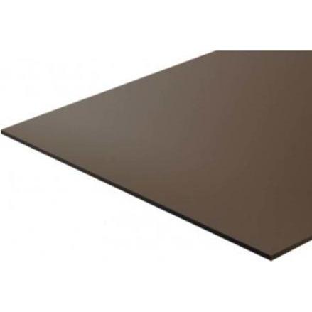 Thumbnail - Rs Pro, Möbelausstattung, SRBP Kunststoffplatte, Braun, 3mm x 297mm x 420mm bis +90°C, Voll (1 Stk.)