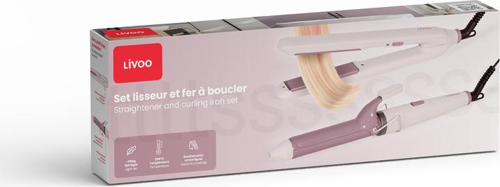 Actual product image Livoo Straightener and curling iron set (Straightening iron)