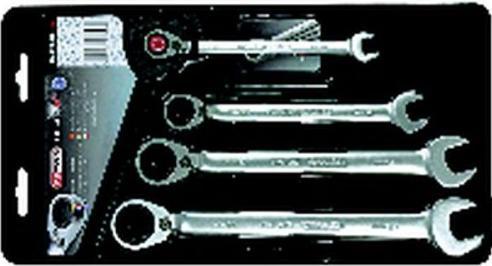 Immagine prodotto KS Tools Set di chiavi a cricchetto GEARplus (10 mm, 13 mm, 17 mm, 19 mm)