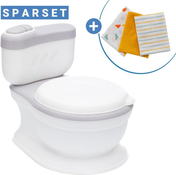 Produktbild Fillikid Töpfchen Mini Toilette Marlin mit Spülgeräusch und