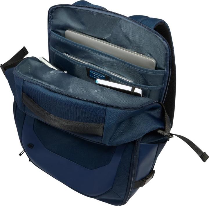 Actual product image Piquadro Reise-Laptop-Rucksack 15,6" aus recyceltem Stoff (36 l)