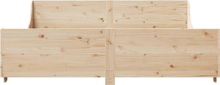Actual product image vidaXL Bettrahmen (200 x 200 cm)