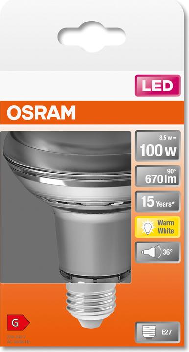 Image du produit Osram Star R80 (E27, 100 W, 670 lm, 1 x, G)